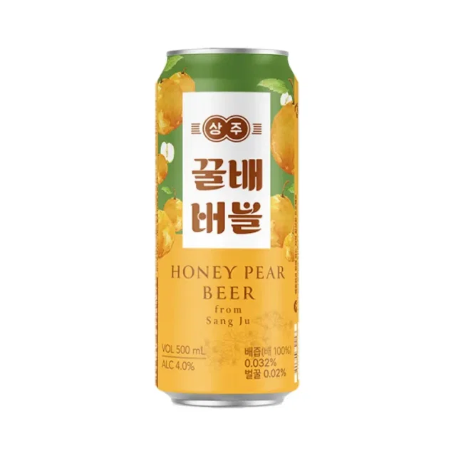 [4개 12,000원] 상주 꿀배 버블 500ml