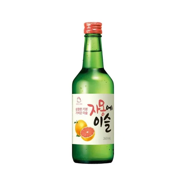 [1병 2000원 입니다] 자몽에이슬 병 360ml