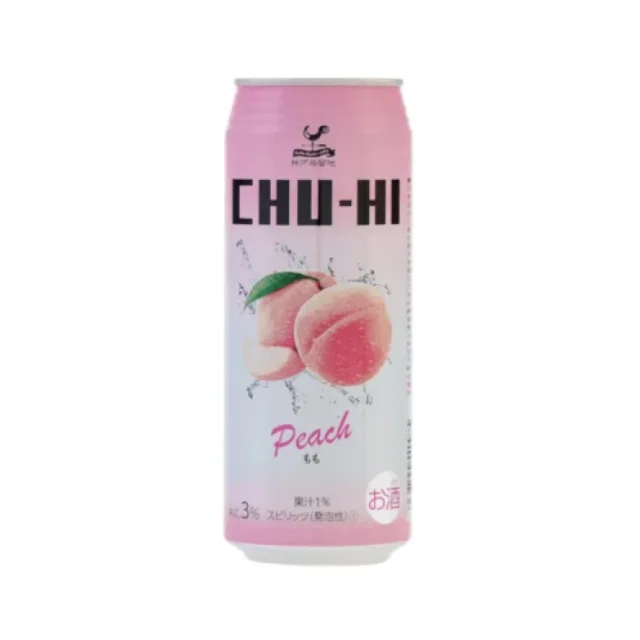 [4개 12,000원] 츄하이 피치 캔 490ml